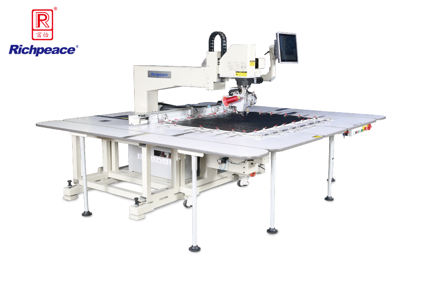 富怡全自動(dòng)360°單針旋轉(zhuǎn)皮革縫紉機(jī)（服裝及家具用）