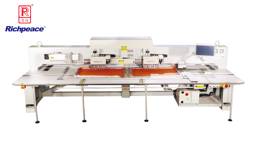 富怡全自動多頭異形旋轉沖孔機