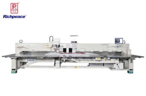 富怡全自動旋轉(zhuǎn)機(jī)頭沖繡縫一體機(jī)(輕型6沖刀+9色繡花+旋轉(zhuǎn)縫紉)