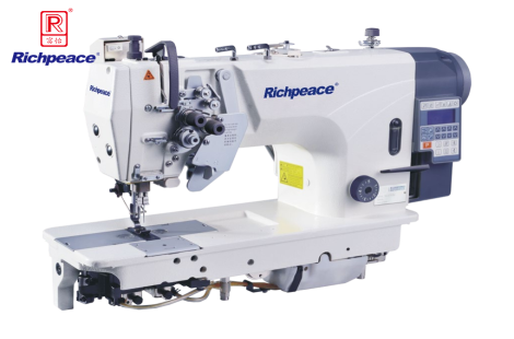 富怡微油雙針直驅(qū)式自動(dòng)切線角縫機(jī)