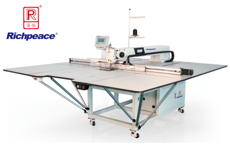 富怡服裝全自動(dòng)模板縫紉機(jī) (固定式機(jī)頭雙絲桿)