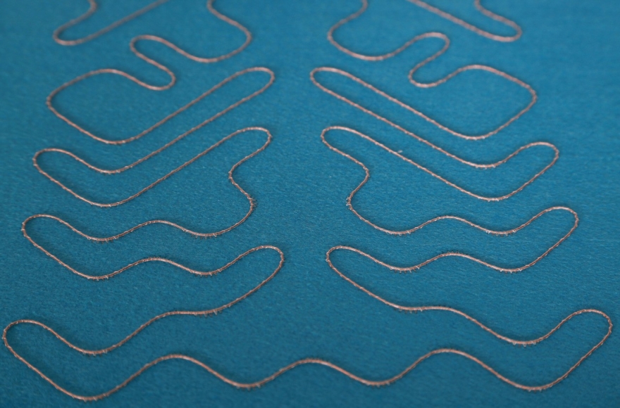 富怡服裝專用電腦布線機